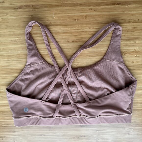 lululemon Energy Bra *Medium Support B-D bra EUC Dusty Clay 12 - Picture 8 of 16